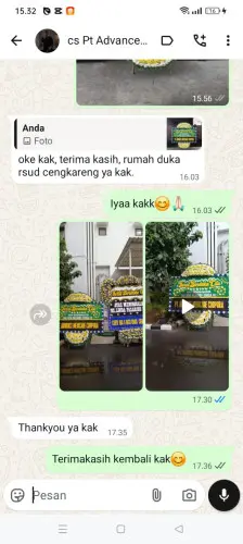 Testimonial Papan Bunga Pernikahan salapraya